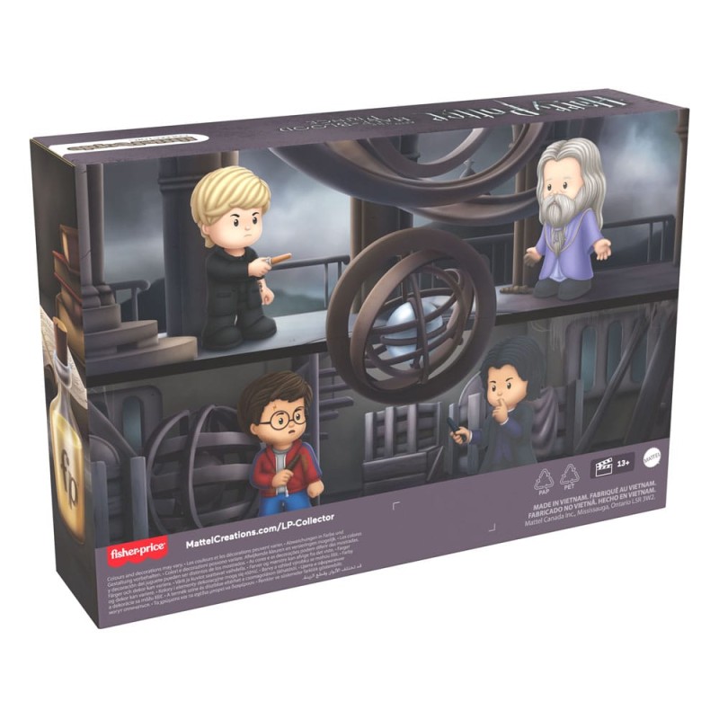 Harry Potter et le Prince de sang-mêlé pack 4 minifigurines Fisher-Price Little People Collector 7 cm | 0194735283378