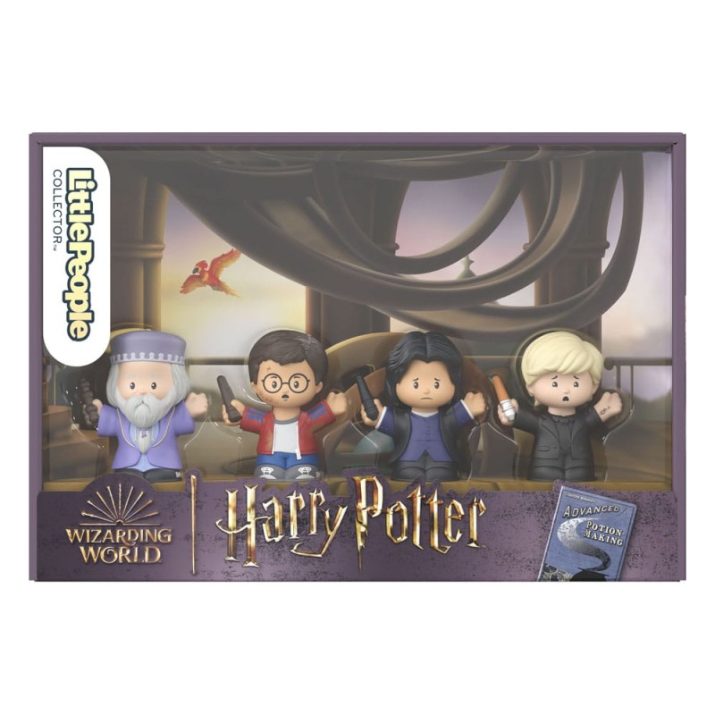Harry Potter et le Prince de sang-mêlé pack 4 minifigurines Fisher-Price Little People Collector 7 cm | 0194735283378