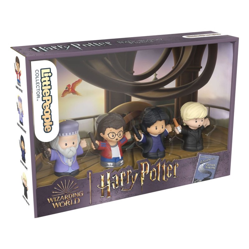 Harry Potter et le Prince de sang-mêlé pack 4 minifigurines Fisher-Price Little People Collector 7 cm | 0194735283378