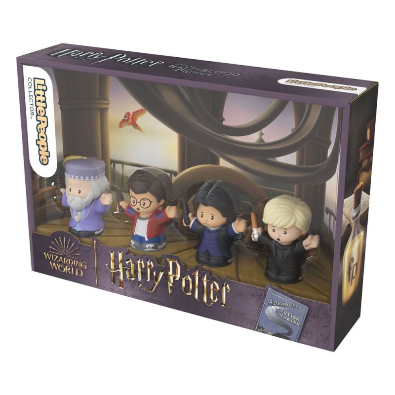 Harry Potter et le Prince de sang-mêlé pack 4 minifigurines Fisher-Price Little People Collector 7 cm | 0194735283378