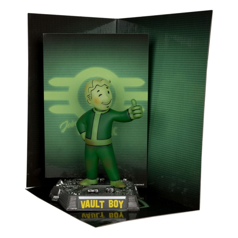 Fallout Movie Maniacs PVC Statue Vault Boy 13 cm | 0787926141085