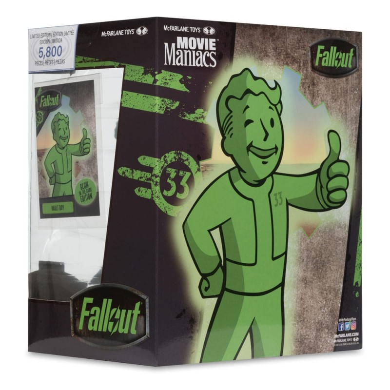 Fallout Movie Maniacs PVC Statue Vault Boy 13 cm | 0787926141085