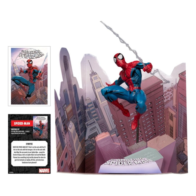 Marvel Collection PVC Statue 1/10 Spider-Man (The Amazing Spiderman no.1) 17 cm | 0787926148039