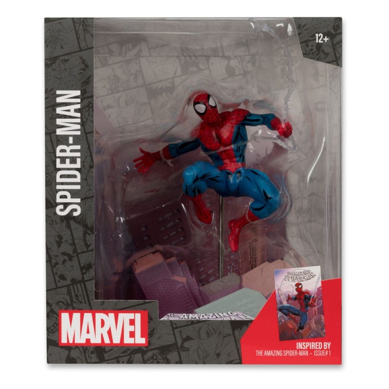 Marvel Collection PVC Statue 1/10 Spider-Man (The Amazing Spiderman no.1) 17 cm | 0787926148039
