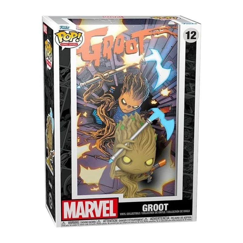 Marvel Figurine Funko POP! Comic Cover Vinyl Groot 9 cm | 889698649261