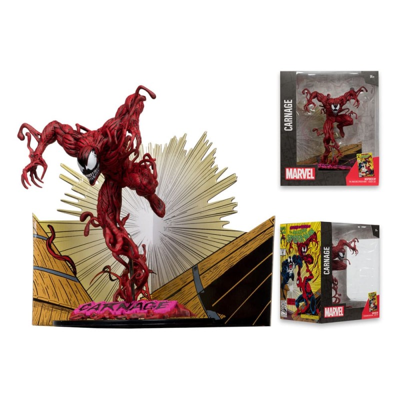 Marvel Collection PVC Statue 1/10 Carnage (The Amazing Spider-Man no.362) 18 cm | 0787926148084