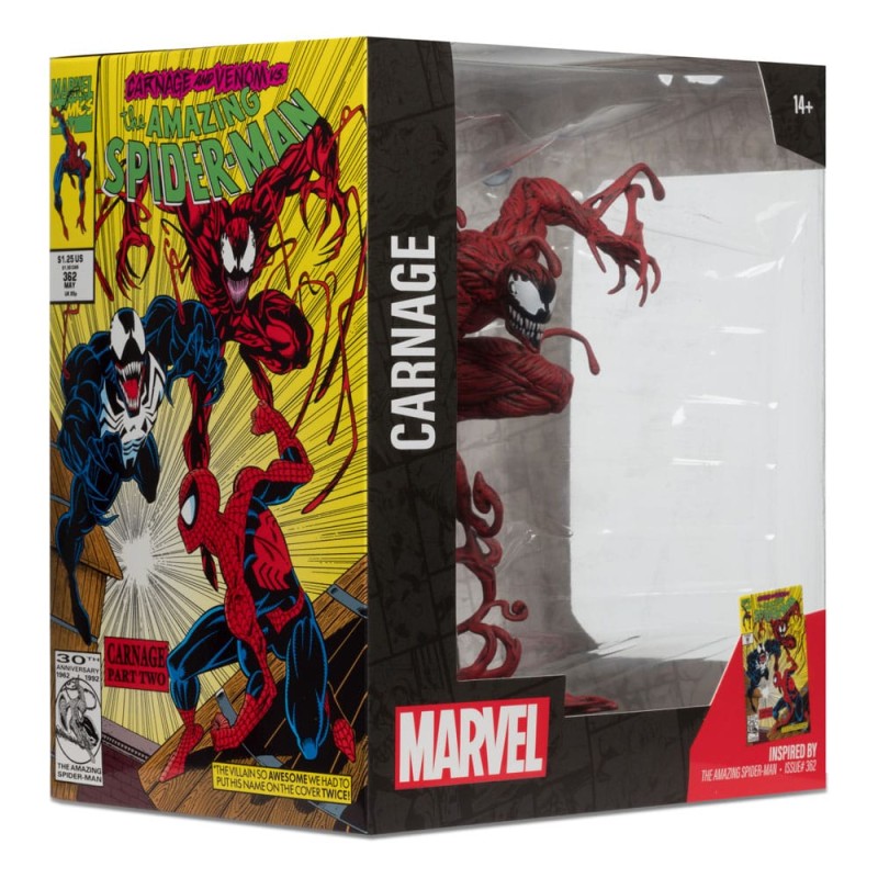 Marvel Collection PVC Statue 1/10 Carnage (The Amazing Spider-Man no.362) 18 cm | 0787926148084