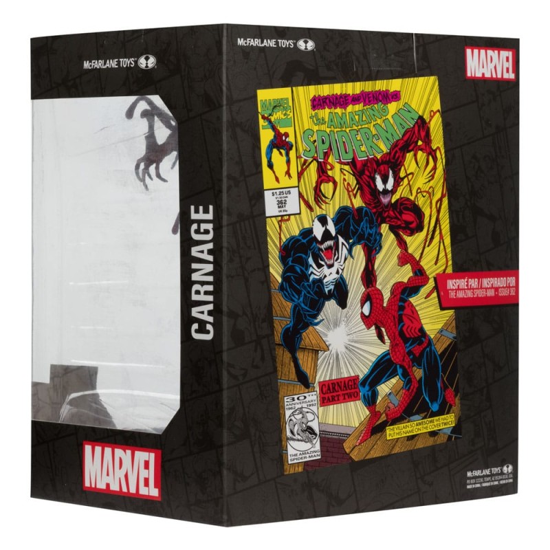 Marvel Collection PVC Statue 1/10 Carnage (The Amazing Spider-Man no.362) 18 cm | 0787926148084
