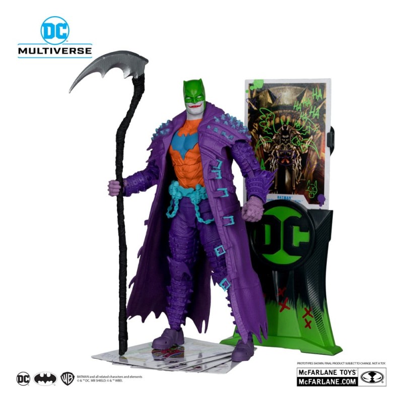 DC Multiverse figurine Batman (Dark Nights: Death Metal) Jokerized (Gold Label) 18 cm | 0787926175912