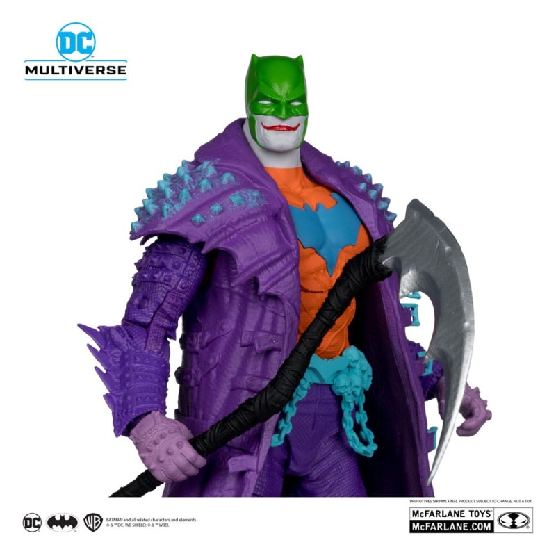 DC Multiverse figurine Batman (Dark Nights: Death Metal) Jokerized (Gold Label) 18 cm | 0787926175912