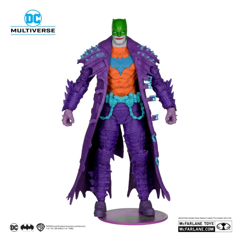 DC Multiverse figurine Batman (Dark Nights: Death Metal) Jokerized (Gold Label) 18 cm | 0787926175912