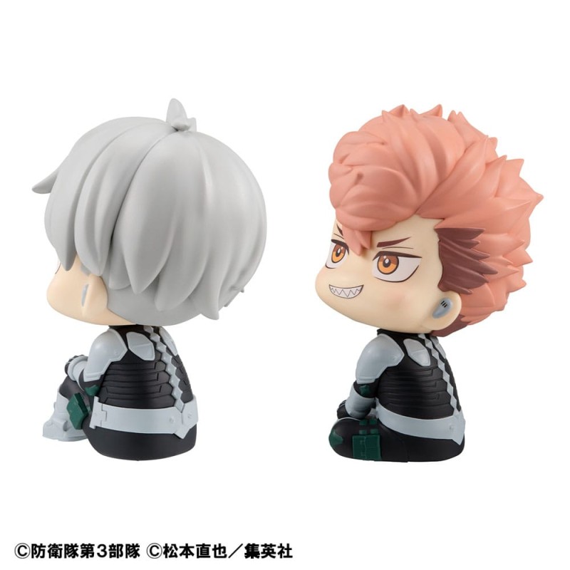 Kaiju No. 8 Look Up PVC Statues Reno Ichikawa & Iharu Fruhashi 11 cm (with gift) | 4535123840159