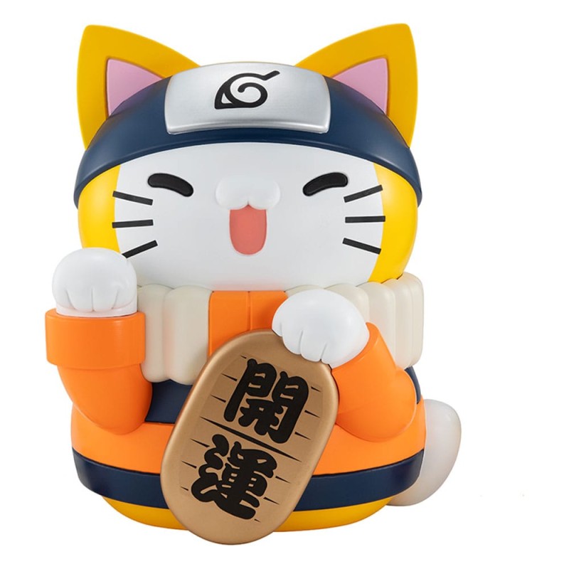 Naruto Shippuden Mega Cat Project Nyanto! The Big Nyaruto Series trading figure Nyaruto Fortune Cats Giant Ver. 34 cm      | 4535123841606