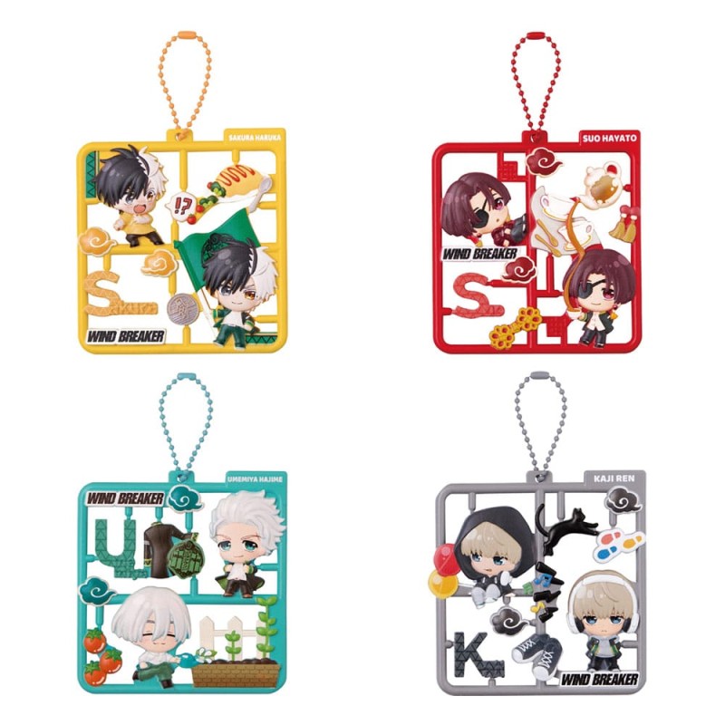 Wind Breaker assortiment charms Plat Collection Vol. 2 (4) | 4535123844409