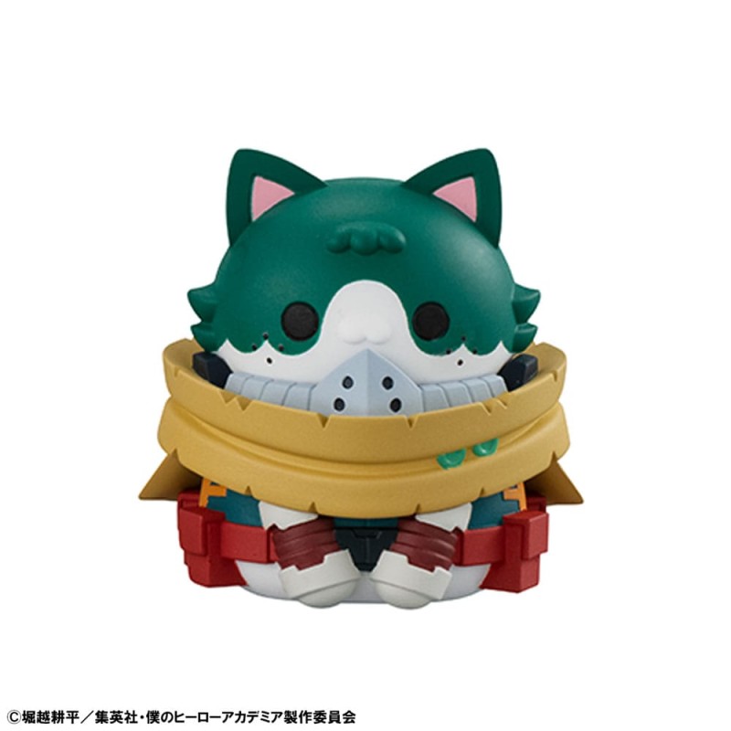 My Hero Academia Mega Cat Project assortiment trading figures Heroaca Cats No.01 3 cm (8) | 4535123844447