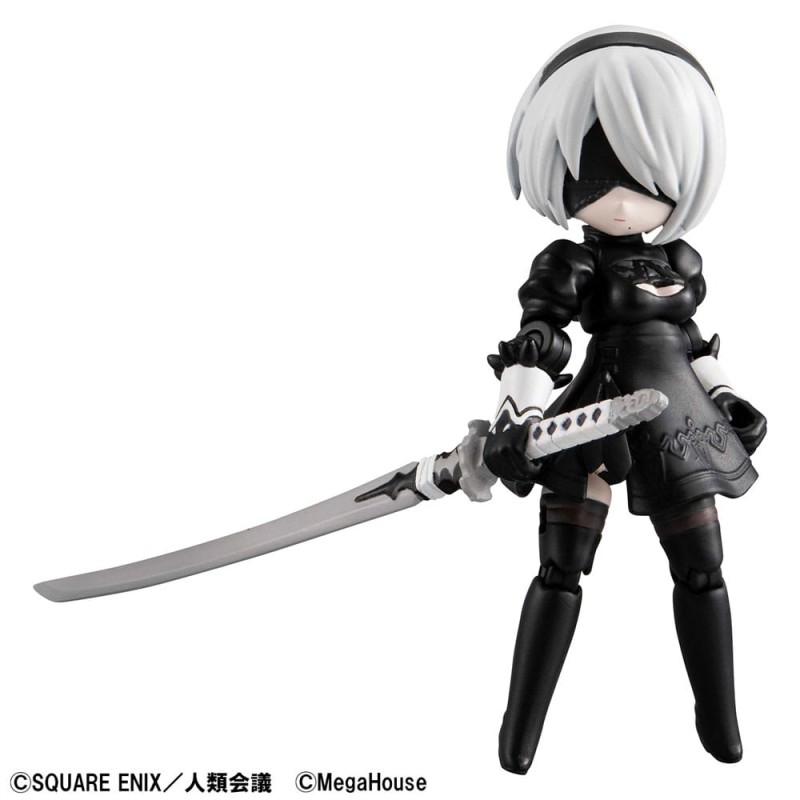 NieR: Automata Ver1.1a Desktop Army figurine 2B 8 cm       | 4535123844492