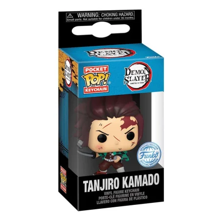 Demon Slayer: Kimetsu no Yaiba Keychain Funko POP! Tanjiro Kamado 4 cm | 889698688673