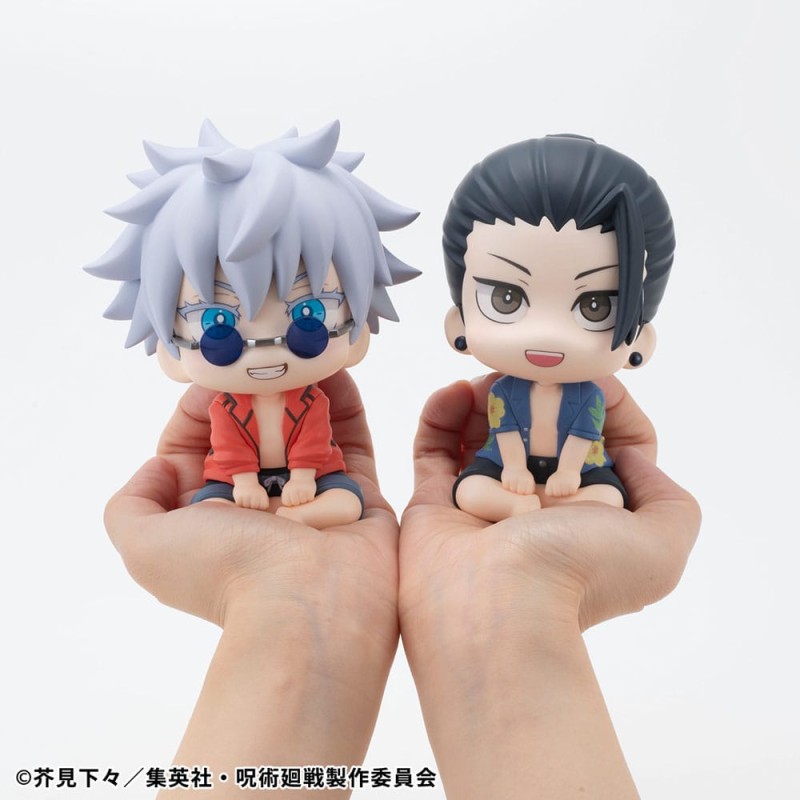 Jujutsu Kaisen statuette PVC Look Up Satoru Gojo & Suguru Geto Okinawa Ver. Set (with gift) 11 cm  | 4535123844522