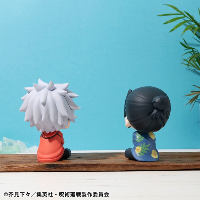 Jujutsu Kaisen statuette PVC Look Up Satoru Gojo & Suguru Geto Okinawa Ver. Set (with gift) 11 cm  | 4535123844522