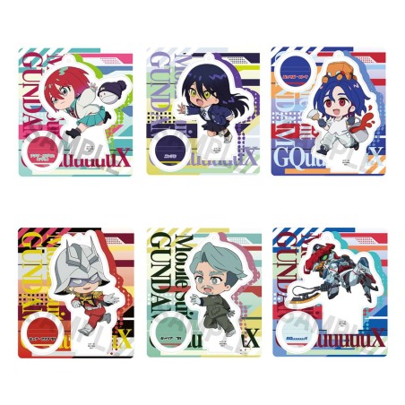 Mobile Suit Gundam GQuuuuuuX assortiment figurines acrylique 9 cm (6) | 4535123844652