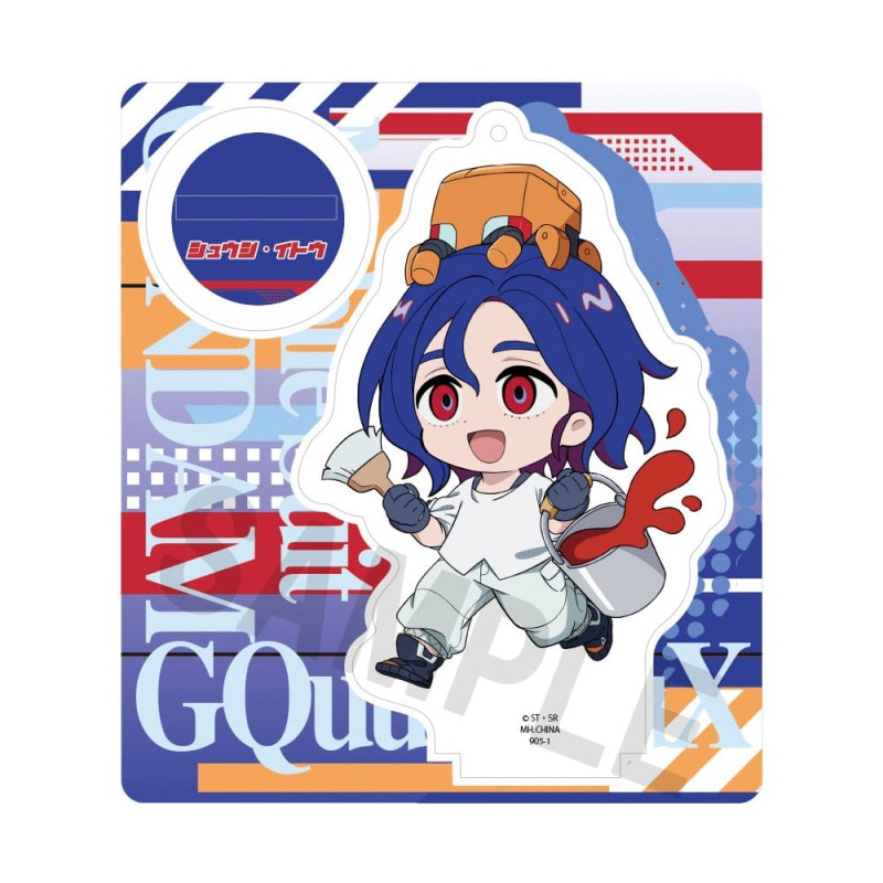 Mobile Suit Gundam GQuuuuuuX TokoToko Acrylic Figure 9 cm Display (6) | 4535123844652