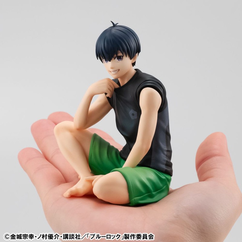 Blue Lock G.E.M. Series statuette PVC Yoichi Isagi Palm Size 9 cm | 4535123844720