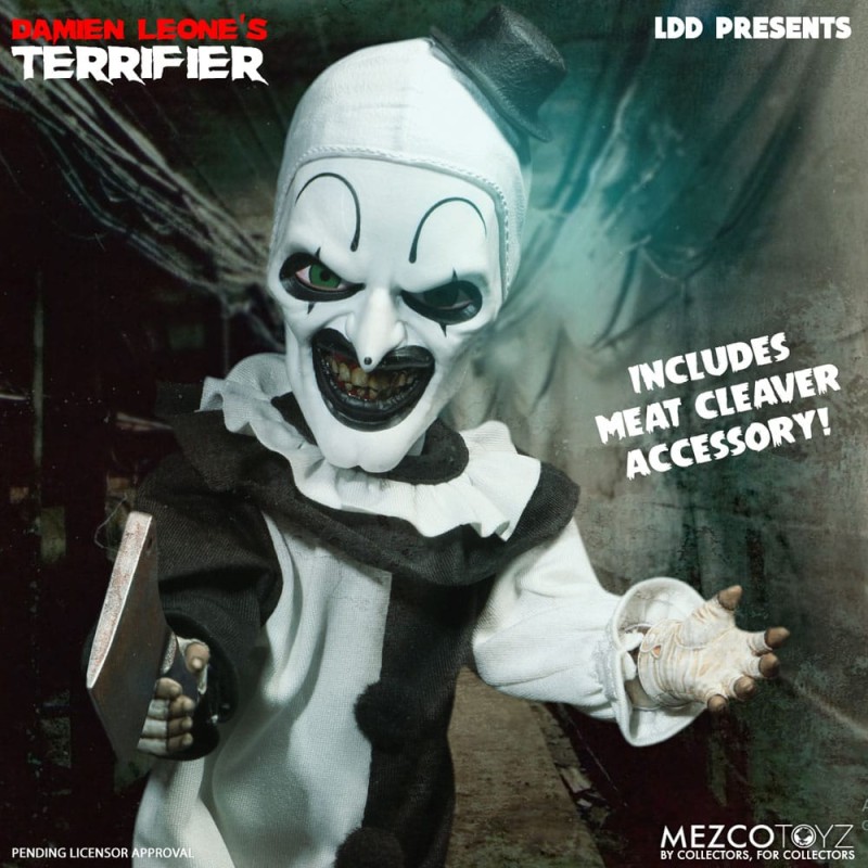Terrifier LDD Presents poupée Art the Clown 25 cm | 0696198910179