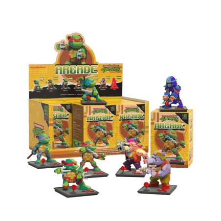 Arcade: Teenage Mutant Ninja Turtles 4 inch Vinyl Figure Blind Box Display (6) | 0658215289316