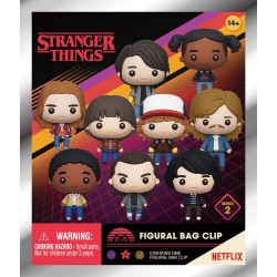 Stranger Things 3D PVC Bag Clips  Series 2 Display (24) | 0077764325052