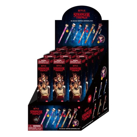 Stranger Things Stylo 3D Head Topper Spinning Pen | 0077764326851