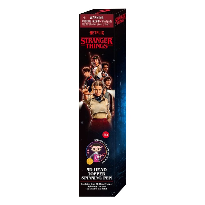 Stranger Things Stylo 3D Head Topper Spinning Pen | 0077764326851