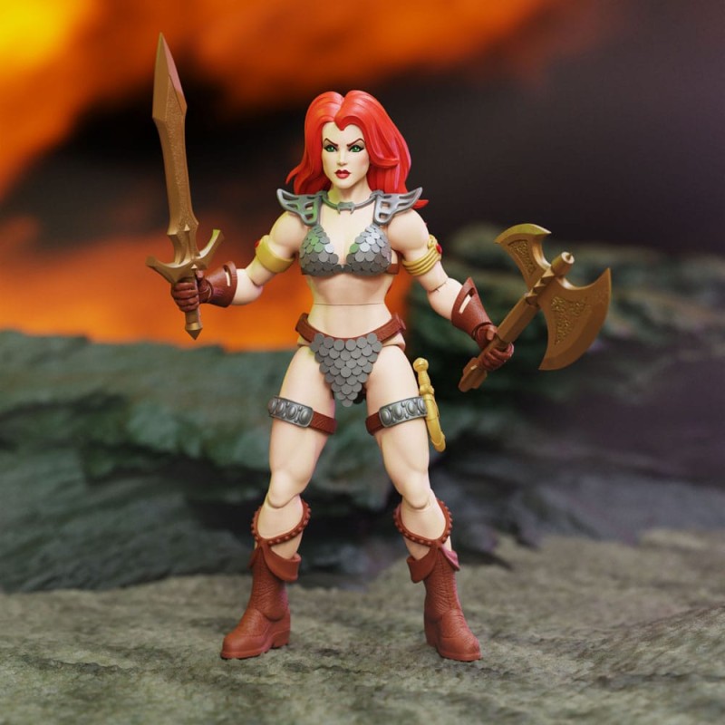 Immortal Champions figurine Red Sonja 14 cm | 0814800025008