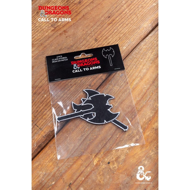 Dungeons & Dragons Set de patchs Barbarian | 4250876856454