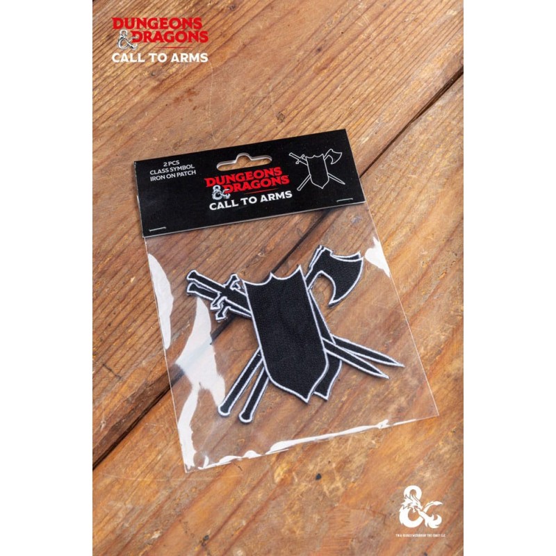 Dungeons & Dragons Set de patchs Fighter | 4250876856492