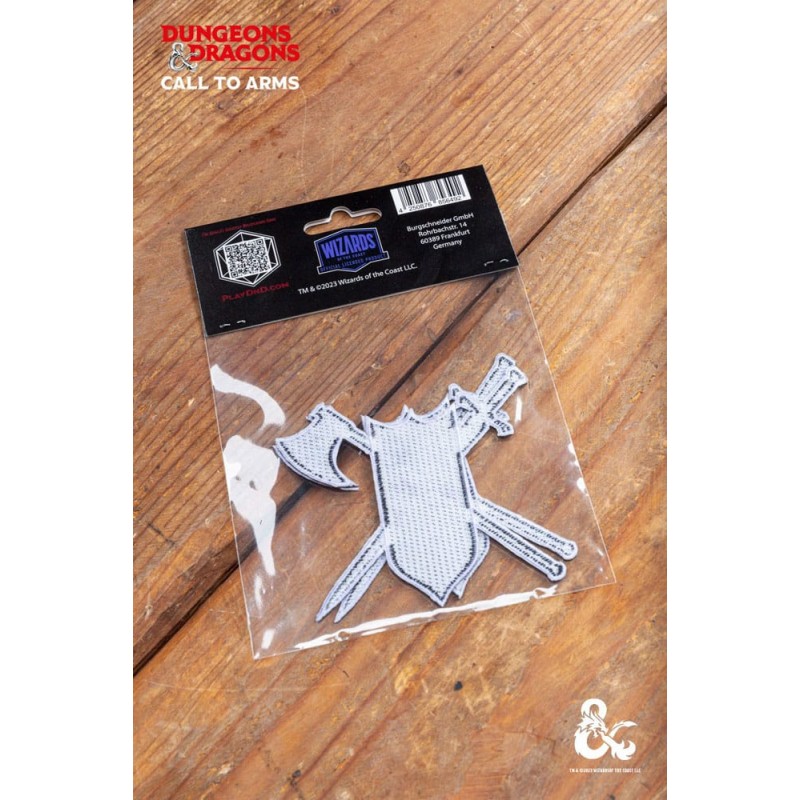 Dungeons & Dragons Set de patchs Fighter | 4250876856492