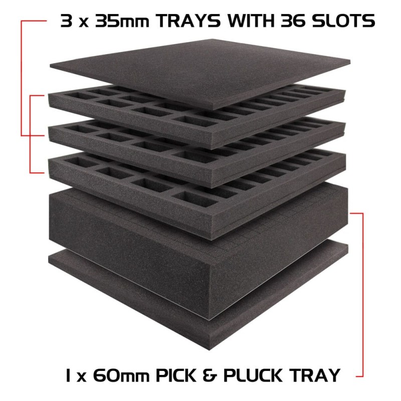Enhance TCG Series Wide Base Miniature Case | 0637836627158
