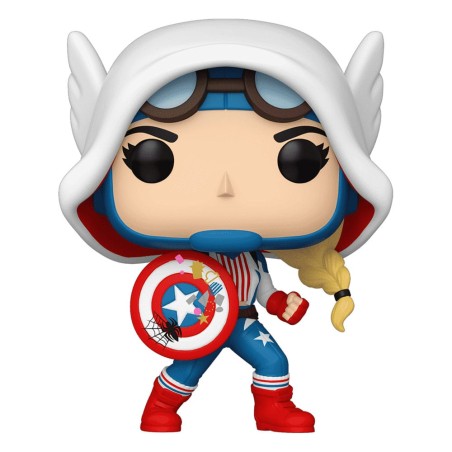 Marvel POP! Vinyl Figure Cap-Gwen 9 cm | 0889698837248
