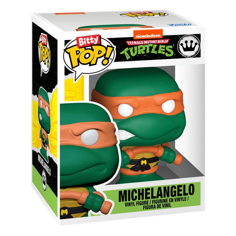 Teenage Mutant Ninja Turtles Bitty POP! Bitty Box Display with 2 Vinyl Figures Sewer Lair | 0889698855372