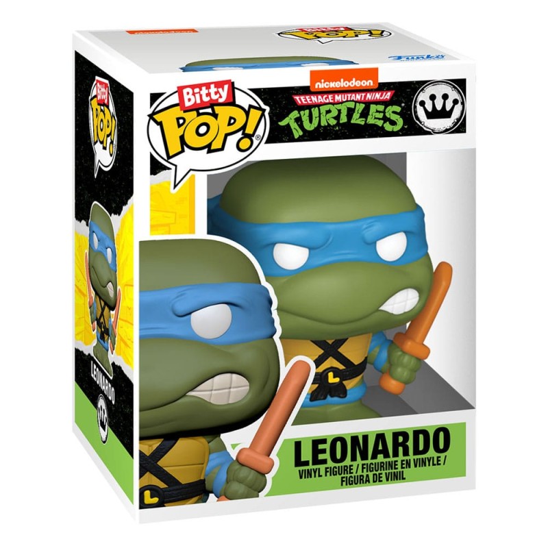 Teenage Mutant Ninja Turtles Bitty POP! Bitty Box Display with 2 Vinyl Figures Sewer Lair | 0889698855372
