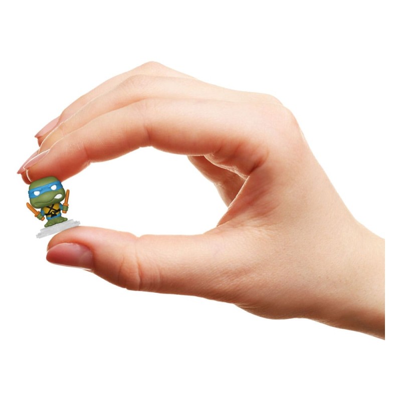 Teenage Mutant Ninja Turtles Bitty POP! Bitty Box Display with 2 Vinyl Figures Sewer Lair | 0889698855372