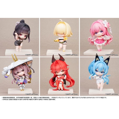 Goddess of Victory: Nikke pack 6 figurines SAC Series Chibi Vol. 2 10 cm    | 6974982160929