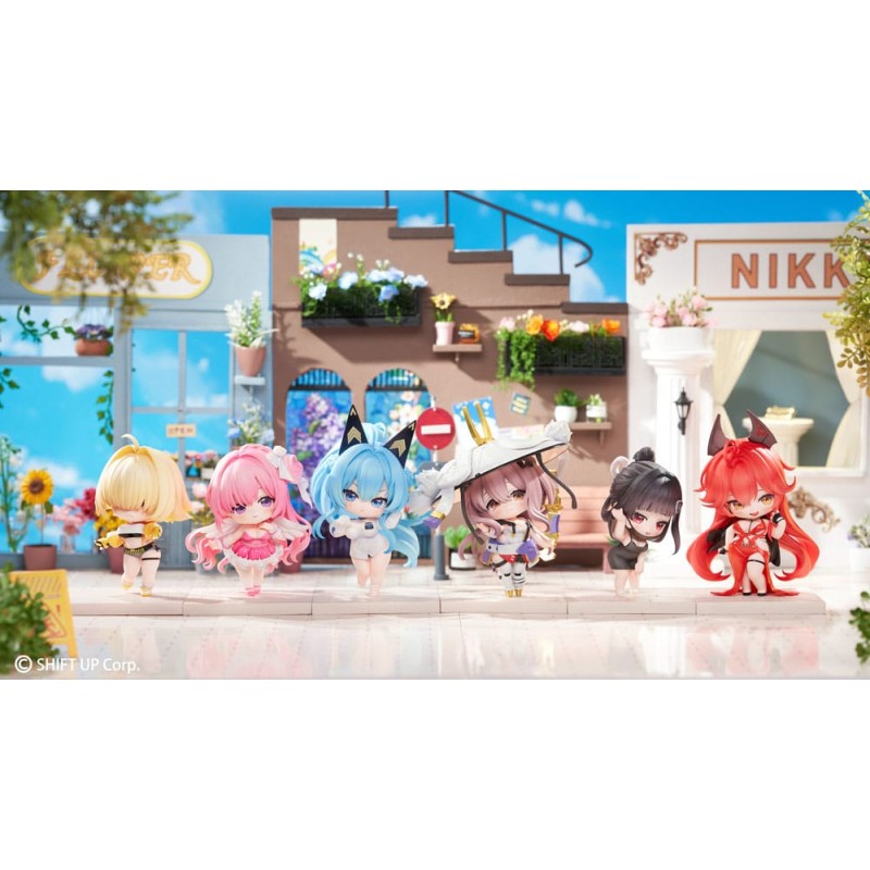 Goddess of Victory: Nikke pack 6 figurines SAC Series Chibi Vol. 2 10 cm    | 6974982160929