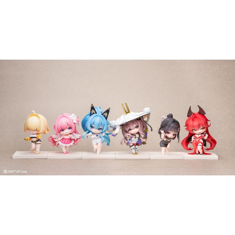 Goddess of Victory: Nikke pack 6 figurines SAC Series Chibi Vol. 2 10 cm    | 6974982160929