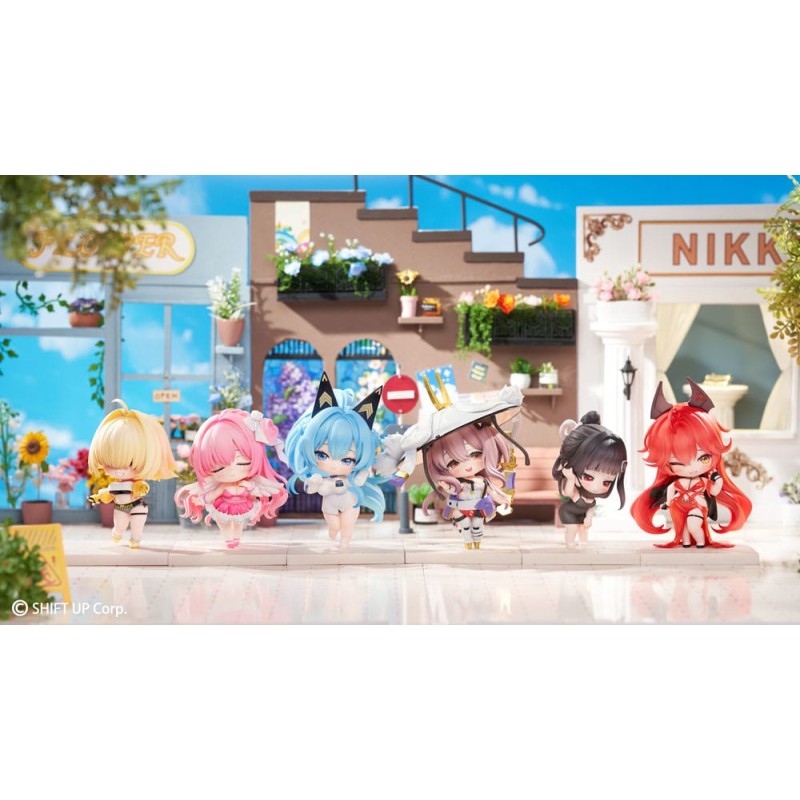 Goddess of Victory: Nikke pack 6 figurines SAC Series Chibi Vol. 2 10 cm    | 6974982160929