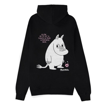 Moomins Zipper Hoodie Flower Size L | 8718526679304