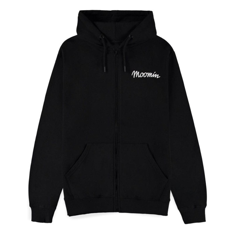 Moomins Zipper Hoodie Flower Size S | 8718526679281