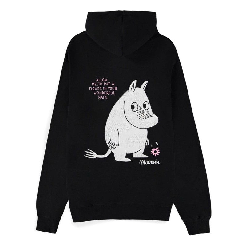 Moomins Zipper Hoodie Flower Size XL | 8718526679311