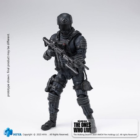 The Walking Dead: The Ones Who Lived Exquisite Mini Action Figure 1/18 CRM Soldier 10 cm | 6957534205286