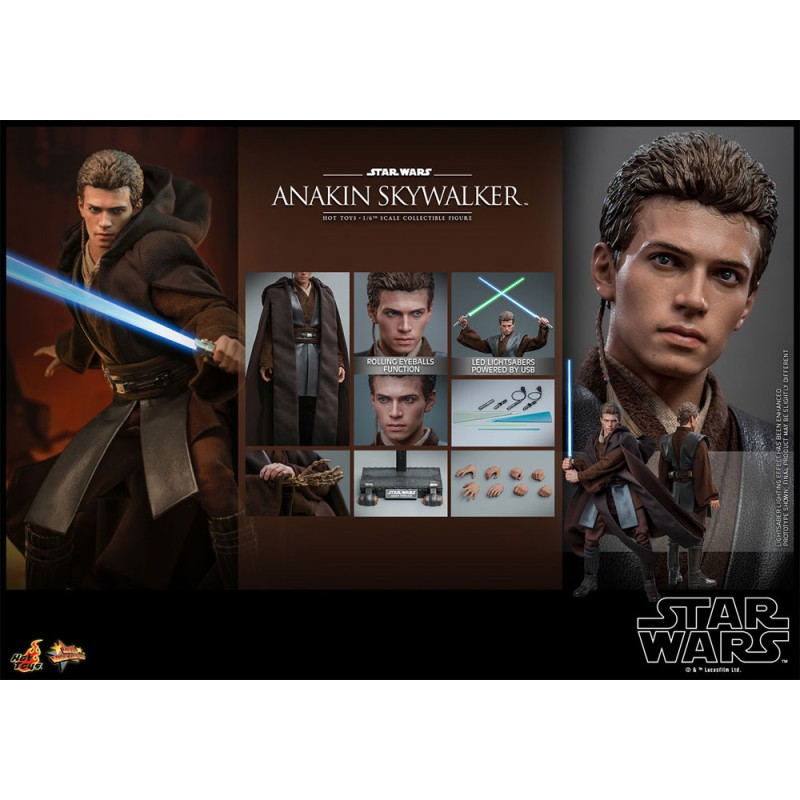 Star Wars: Episode II Action Figure 1/6 Anakin Skywalker 31 cm | 4895228612779