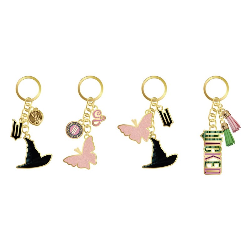 Wicked Metal Keychain 5 cm Assortment (12) | 8053172180959